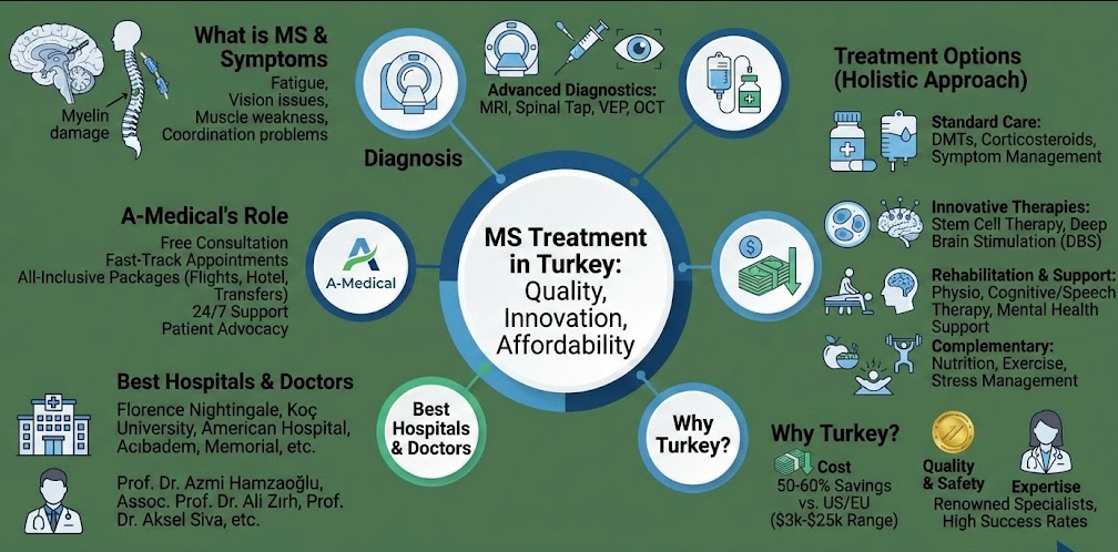 Multiple Sclerosis Treatment in Turkey: Costs, Clinics & Doctors related image